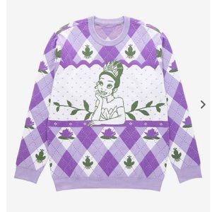 Princess and The Frog holiday sweater